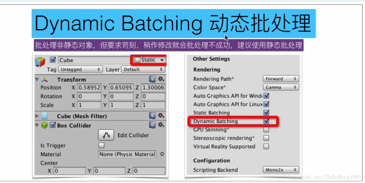 浅谈Unity3D游戏如何优化