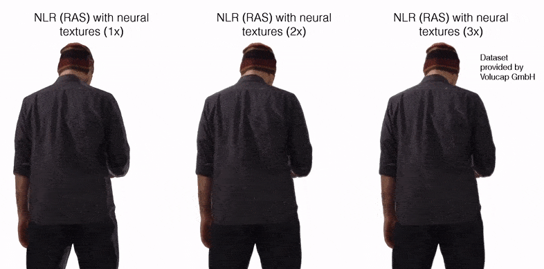 神经光图渲染提供了更好的混合伪像分辨率