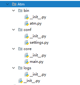 Python学习之路:软件目录开发规范