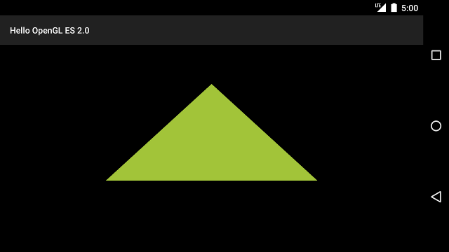 Android OpenGL ES 开发(四): OpenGL ES 绘制形状