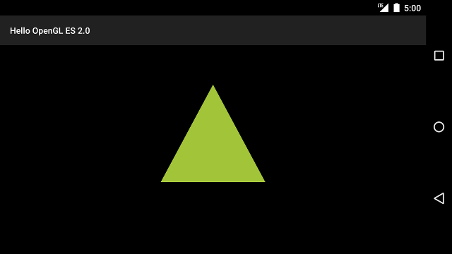 Android OpenGL ES 开发(五): OpenGL ES 使用投影和相机视图