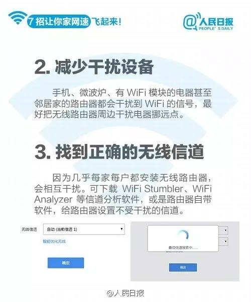 9张图,让你家WiFi速度飞起来