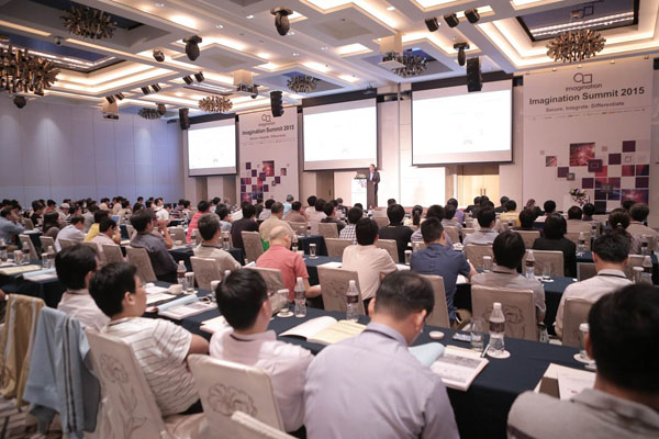 2015 Imagination峰会在台湾正在如火如荼的举行