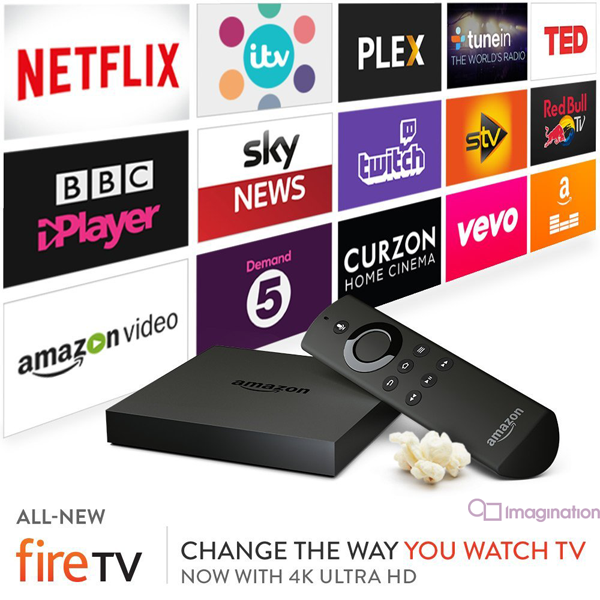 亚马逊全新推出的Fire TV采用PowerVR GX6250 GPU