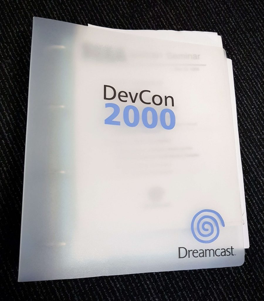 DevCon 2000大会用的一个文件夹